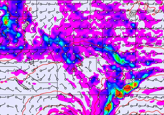 Pacific Islands forecast chart for Saturday, April 11th, 2026 at 12:00 PM