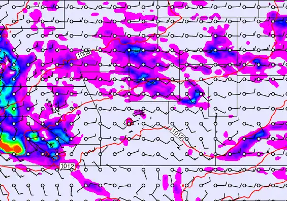 Pacific Islands forecast chart for Tuesday, April 14th, 2026 at 6:00 AM