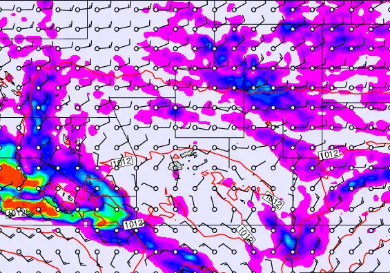 Pacific Islands forecast chart for Wednesday, April 15th, 2026 at 12:00 PM