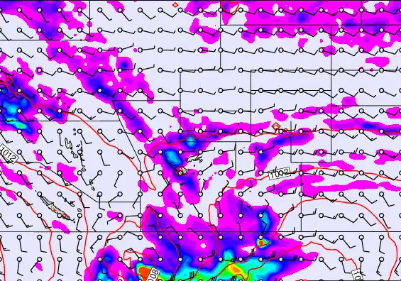 Pacific Islands forecast chart for Sunday, April 26th, 2026 at 12:00 PM