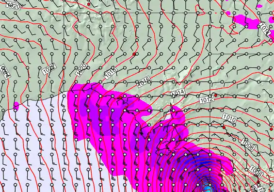 South Australia forecast chart for Sunday, May 3rd, 2026 at 6:00 PM