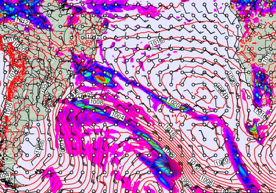 South Atlantic forecast chart for Wednesday, May 20th, 2026 at 6:00 PM