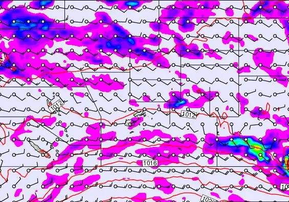Pacific Islands forecast chart for Wednesday, May 27th, 2026 at 6:00 PM