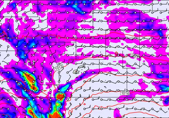 Pacific Islands forecast chart for Sunday, May 31st, 2026 at 12:00 PM