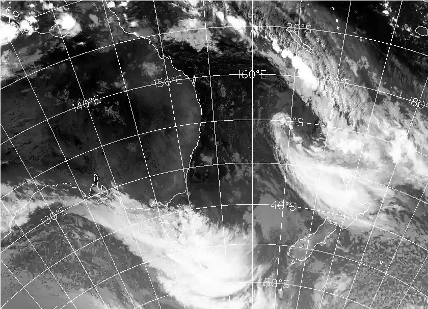 satellite chart for Tuesday, March 10th, 2026 at 4:00 PM