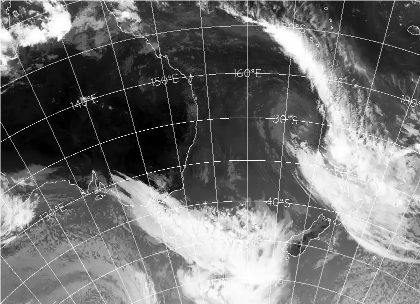 satellite chart for Wednesday, March 11th, 2026 at 12:00 AM