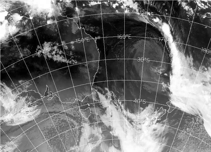 satellite chart for Wednesday, March 11th, 2026 at 12:00 PM